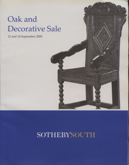 Sothebys 2000 Oak & Decorative Sale, Treen