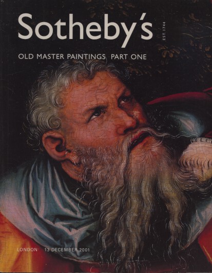 Sothebys 2001 Old Master Paintings Part One - Click Image to Close