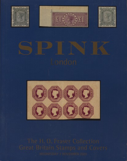 Spink 2001 Great Britain Stamps and Covers