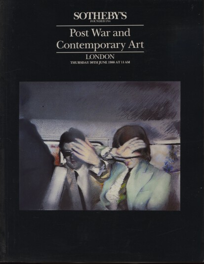 Sothebys June 1988 Post War and Contemporary Art