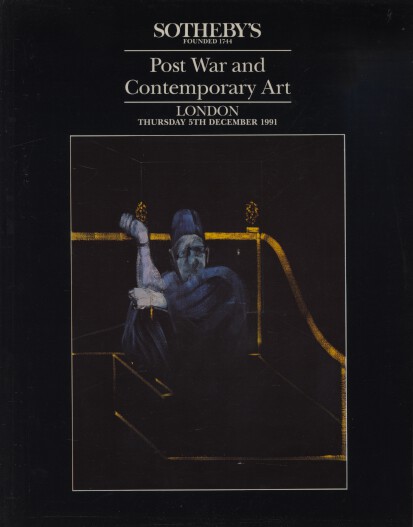 Sothebys December 1991 Post War and Contemporary Art