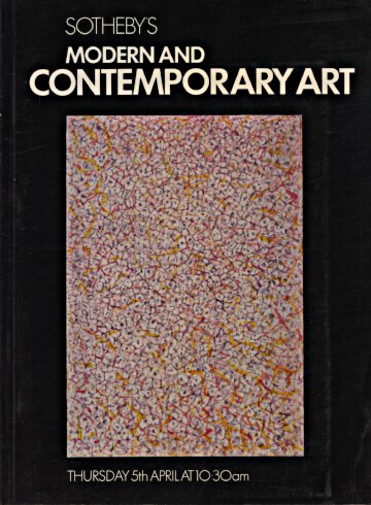 Sothebys April 1979 Modern & Contemporary Art
