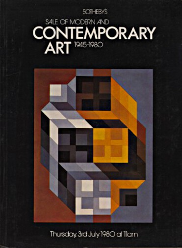 Sothebys 1980 Modern & Contemporary Art