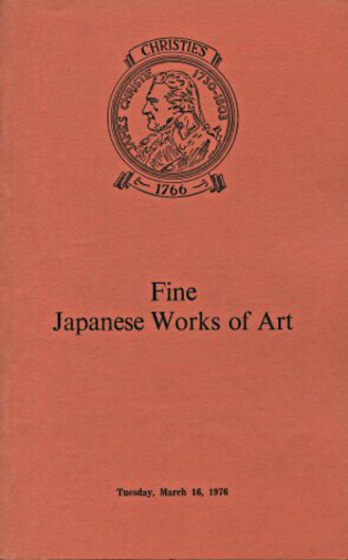 Christies 1976 Fine Japanese Works of Art - Click Image to Close