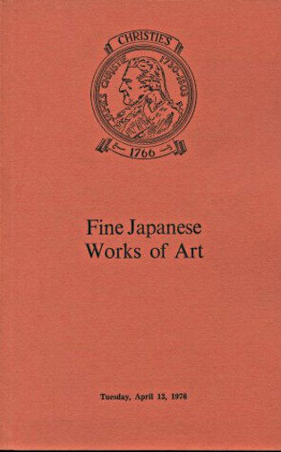 Christies April 1976 Fine Japanese Works of Art