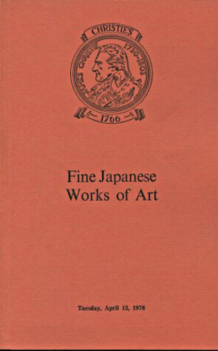 Christies April 1976 Fine Japanese Works of Art (Digital only)