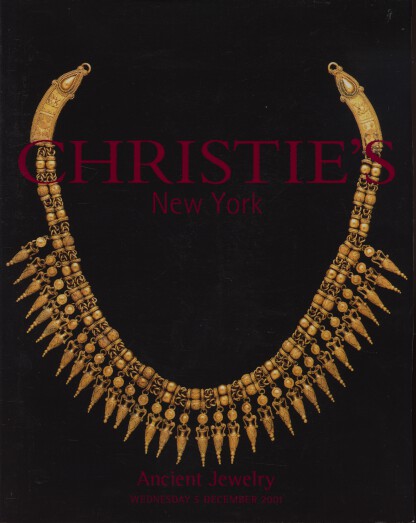 Christies December 2001 Ancient Jewelry (Digital Only)