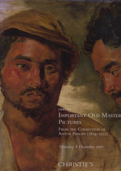 Christies 2007 Philips Collection Important Old Master Pictures