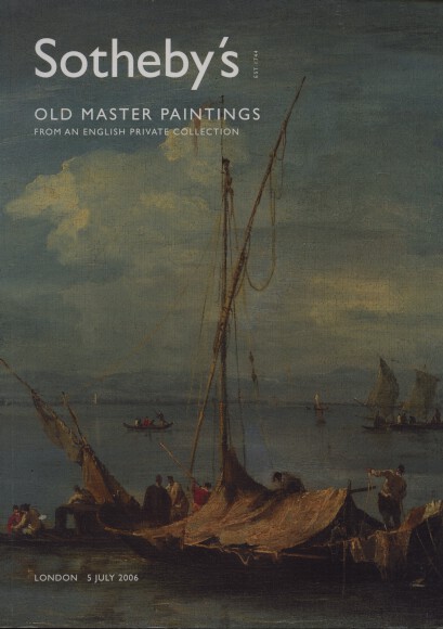 Sothebys 2006 Old Master Paintings English Private Collection