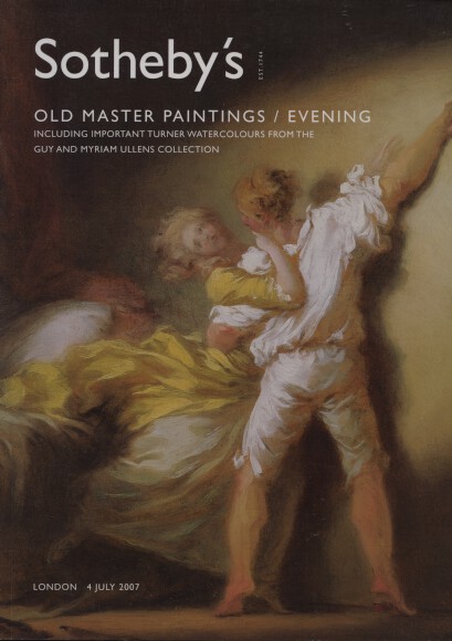 Sothebys 2007 Old Master Paintings & Important Turner