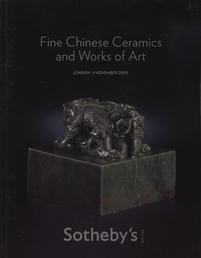 Sothebys 2009 Fine Chinese Ceramics & Works of Art