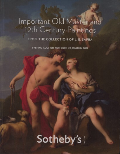 Sothebys 2011 Safra Collection Old Master, 19th C Paintings