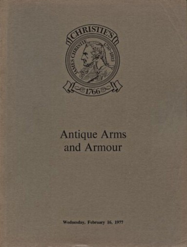Christies 1977 Antique Arms and Armour