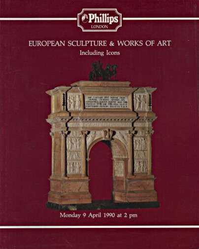 Phillips 1990 European Sculpture & Works of Art including icons
