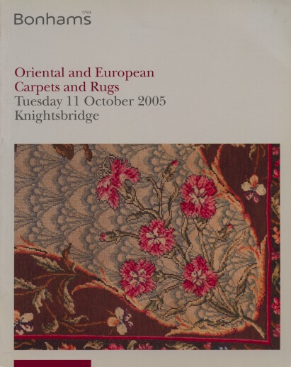 Bonhams 2005 Oriental and European Carpets and Rugs - Click Image to Close