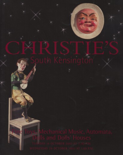 Christies 2003 Toys, Mechanical Music, Automata, Dolls