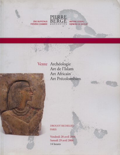 Drouot Richelieu 2006 Antiquities, Islamic Art, African Art - Click Image to Close