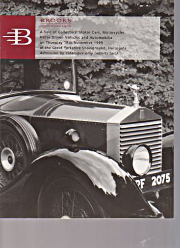 Brooks 1999 Collectors Motor Cars, Motorcycles, Automobilia