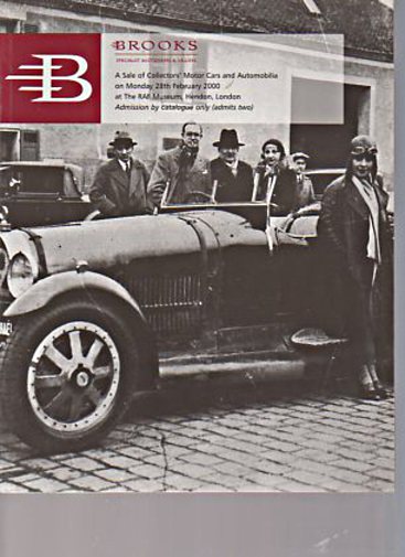Brooks 2000 Collectors Motor Cars & Automobilia (Digital only)
