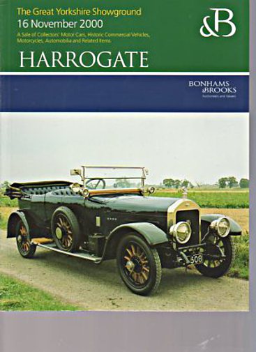 Bonhams & Brooks 2000 Collectors Motor Cars, Motorcycles