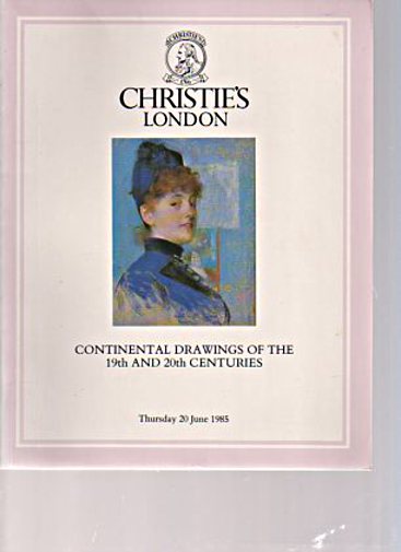 Christies June 1985 Continental Drawings of the 19th & 20th Centuries