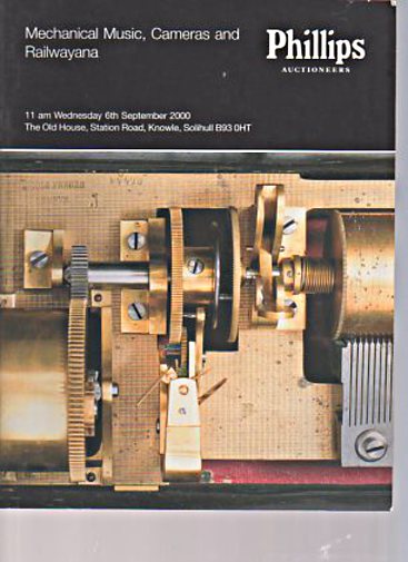 Phillips 2000 Mechanical Music, Cameras & Railwayana