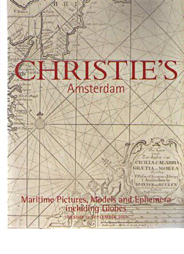 Christies 2001 Maritime Pictures, Models, Globes - Click Image to Close