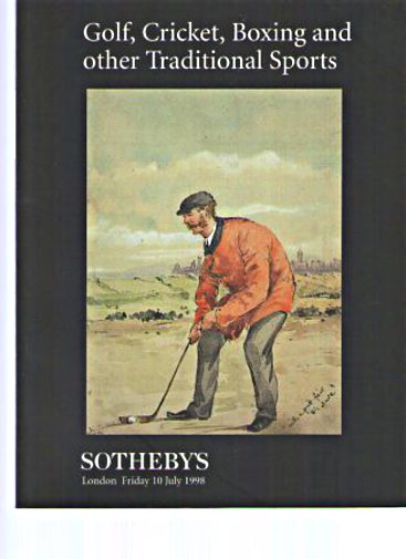 Sothebys 1998 Golf Cricket Boxing & Traditional Sports