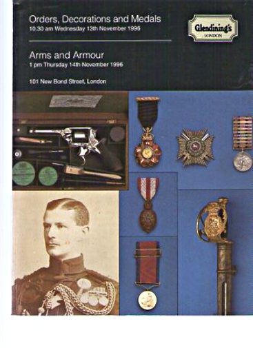 Glendinings 1996 Orders, Medals, Arms & Armour - Click Image to Close