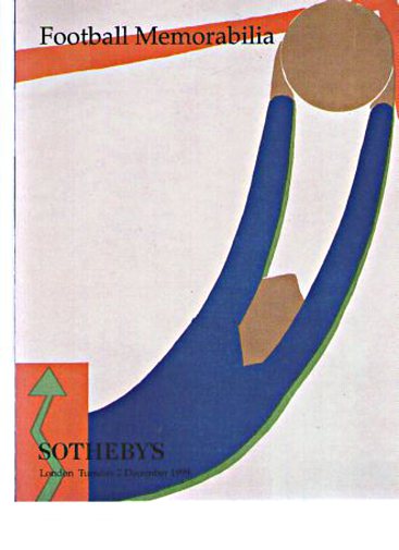 Sothebys 1999 Football Memorabilia - Click Image to Close