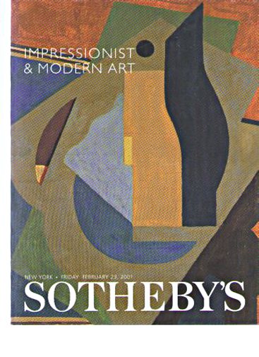 Sothebys February 2001 Impressionist & Modern Art - Click Image to Close