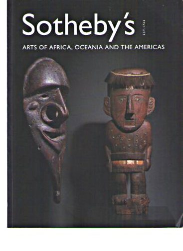 Sothebys 2001 Arts of Africa, Oceania and The Americas