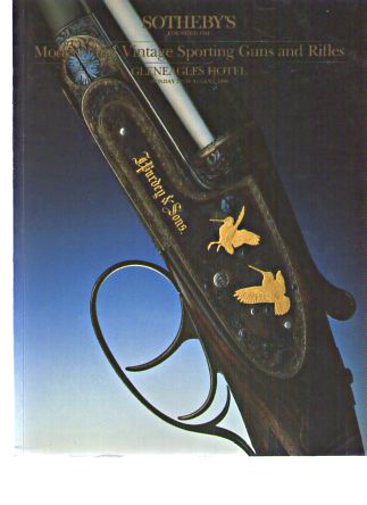 Sothebys 1990 Modern & Vintage Sporting Guns & Rifles