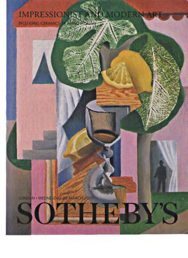 Sothebys 2000 Impressionist & Modern Picasso Ceramics