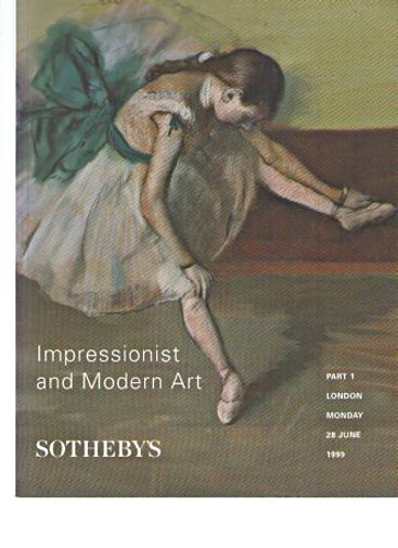 Sothebys June 1999 Impressionist & Modern Art Part I