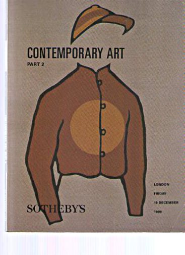 Sothebys December 1999 Contemporary Art Part 2