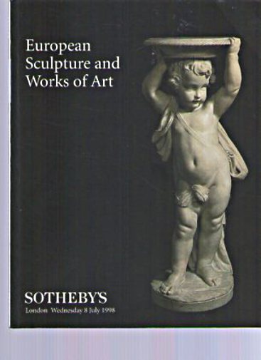 Sothebys 1998 European Sculpture & Works of Art