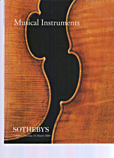 Sothebys March 2000 Musical Instruments