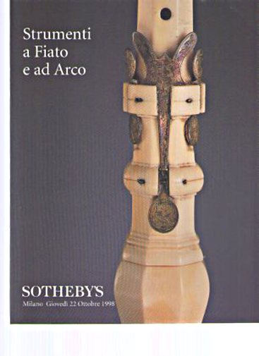 Sothebys 1998 Wind & String Musical Instruments