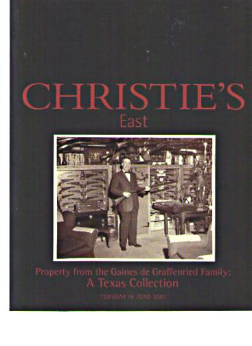 Christies June 2001 de Graffenried Collection US Guns, Arms (Digital Only)