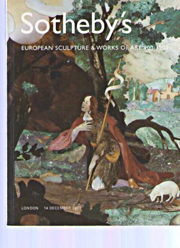 Sothebys December 2001 European Sculpture & Works of Art