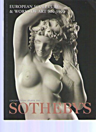 Sothebys 2001 European Sculpture & Works of Art