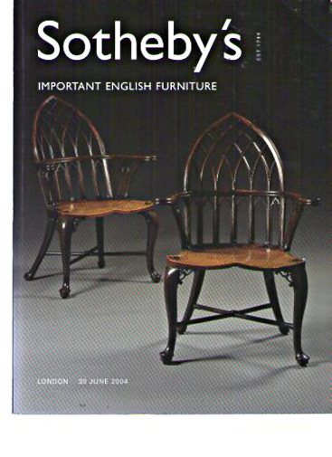 Sothebys 2004 Important English Furniture