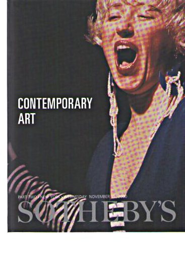 Sothebys November 2000 Contemporary Art