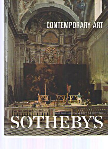 Sothebys June 2000 Contemporary Art - Part Two
