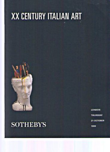 Sothebys 1999 20th Century Italian Art