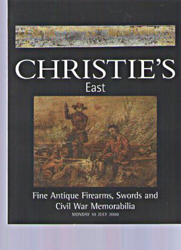 Christies 2000 Antique Firearms, Swords & Civil War Memorabila