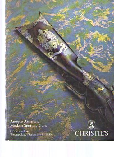 Christies 1989 Antique Arms and Modern Sporting Guns
