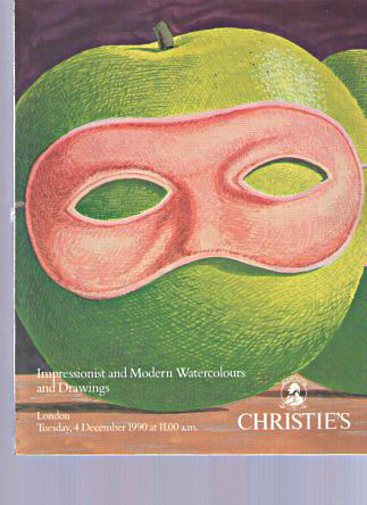 Christies 1990 Impressionist & Modern Watercolours