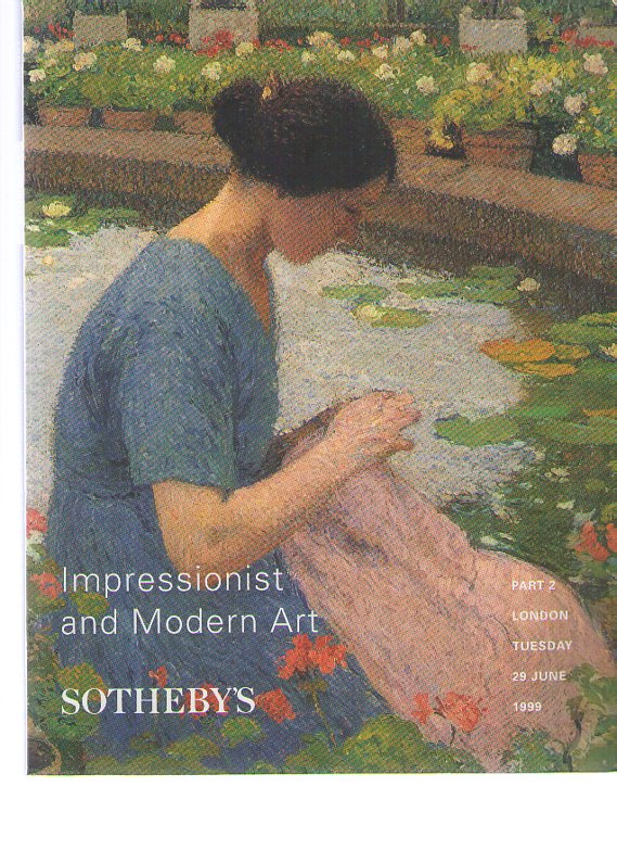 Sothebys 1999 Impressionist and Modern Art (Digital Only)